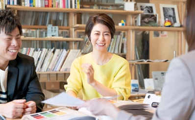 MERIT 03 インテリアアドバイザーがご予約の方にお付き致します。専門的な見地からご相談にお応えできます。