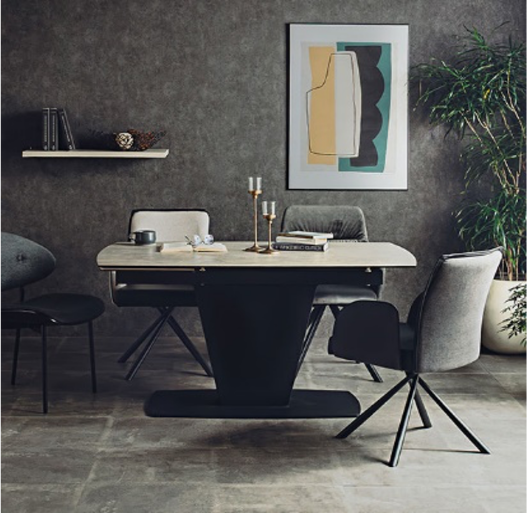 伸長式セラミックテーブル　シウバ140－180