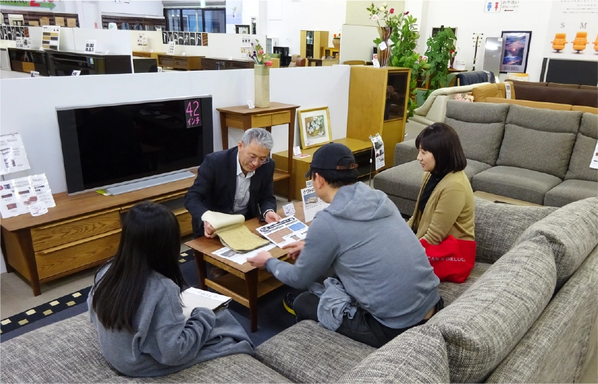 家具のコクサイについて