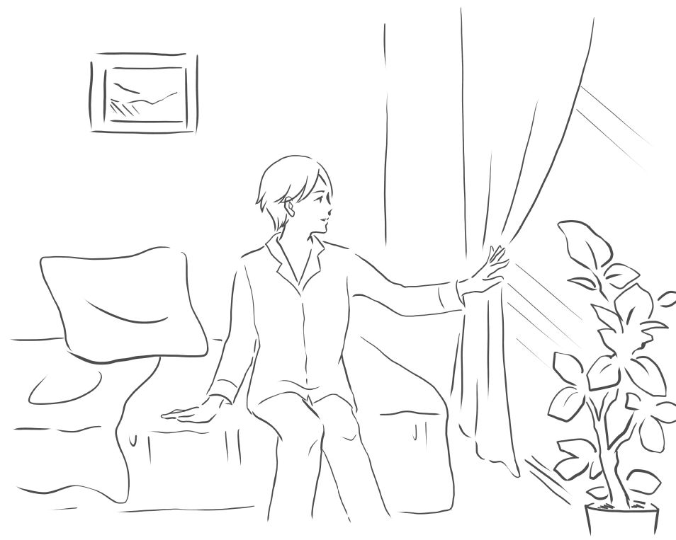 カーテンのコーディネイトイメージ