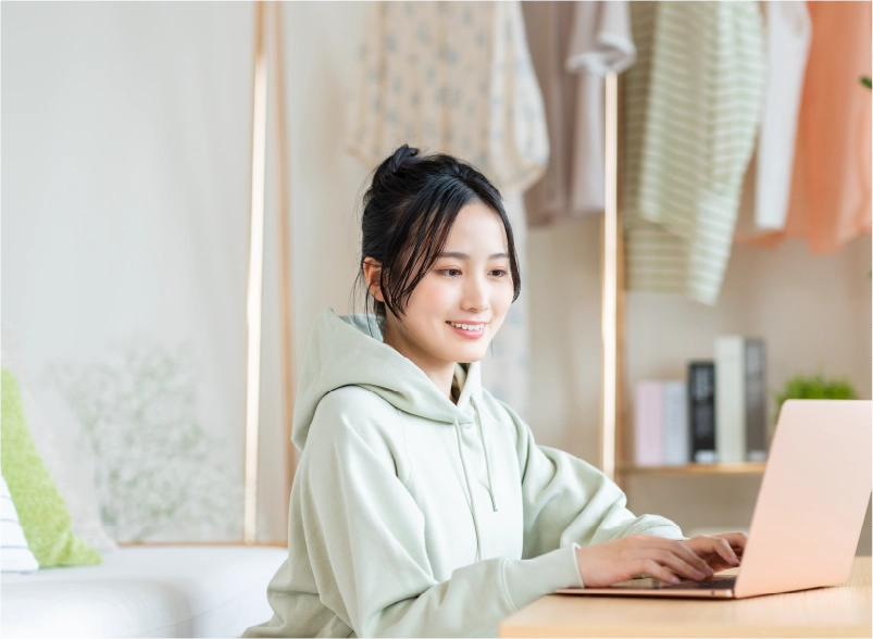 LINEでオンライン相談するイメージ写真